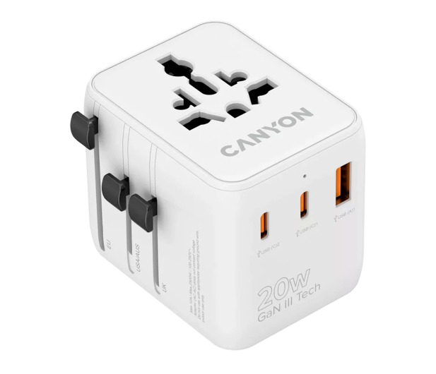 CANYON OnTour 20W EU/UK/US/AUS Biały - 1371905 - zdjęcie
